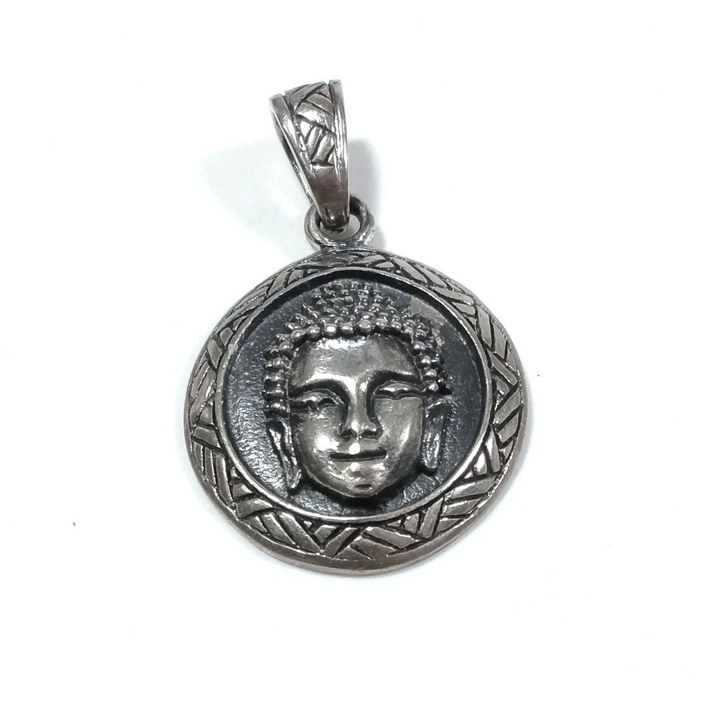 Ciondolo ETNICO in argento 925 con BUDDHA | GIOIELLI ETNICI
