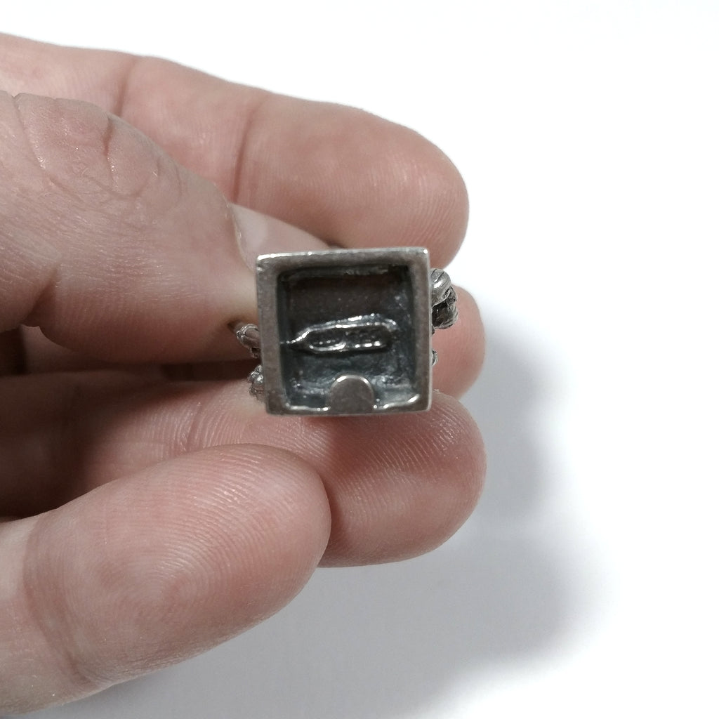 Ciondolo etnico in argento 925 con Brahma - PARSOL