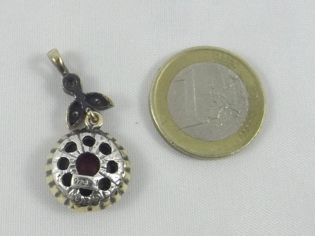 CIONDOLO FIORE argento/bronzo - ilmondodiwit - Ciondolo