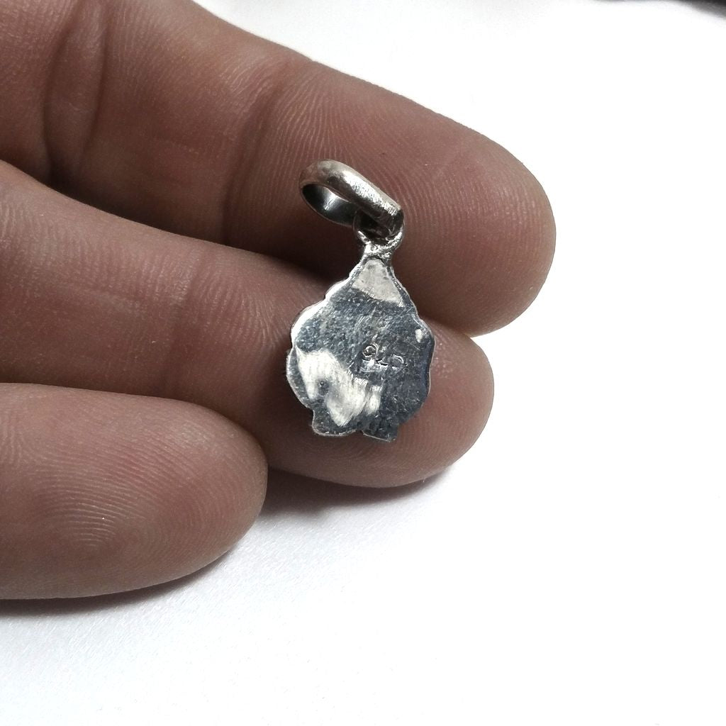 Ciondolo etnico in argento 925 con GANESH - SINDRI