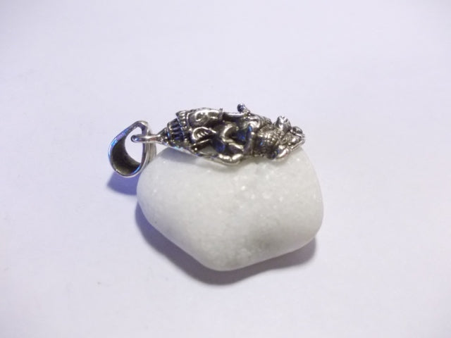GANESH pendant in 925 silver - ETHNIC