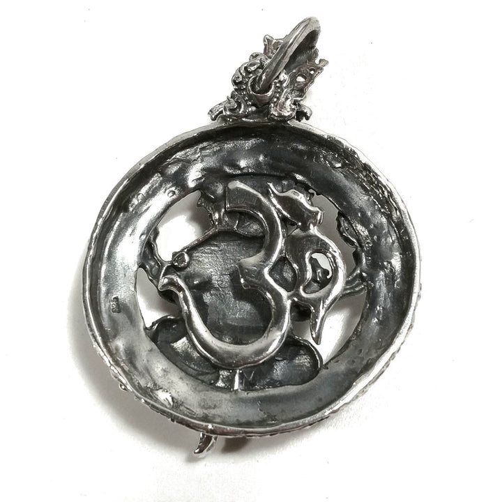Ciondolo etnico in argento 925 con GANESH - RANNOD