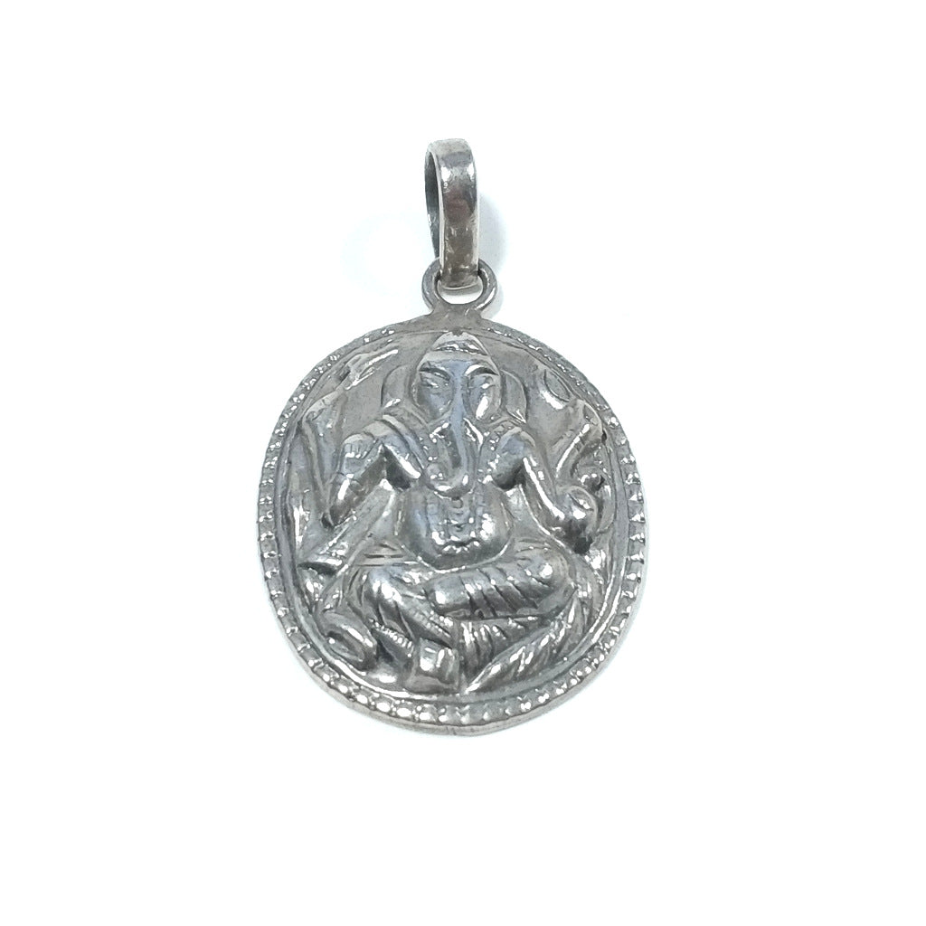 Ganesha pendant in 925 silver - NILA