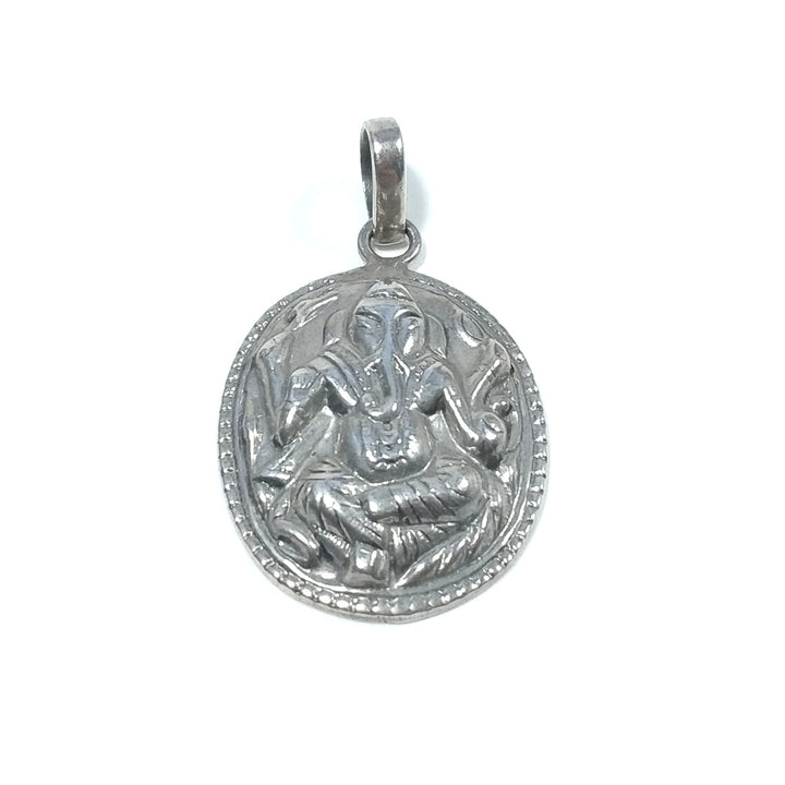 Ganesha pendant in 925 silver - NILA