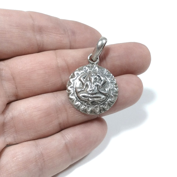 Ciondolo Ganesha in argento 925 - BAILESH
