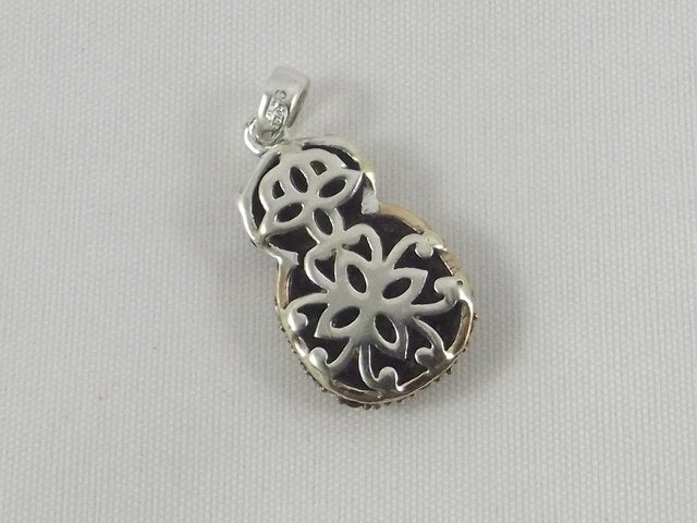CIONDOLO GUFO argento/bronzo  bianco - ilmondodiwit - Ciondolo