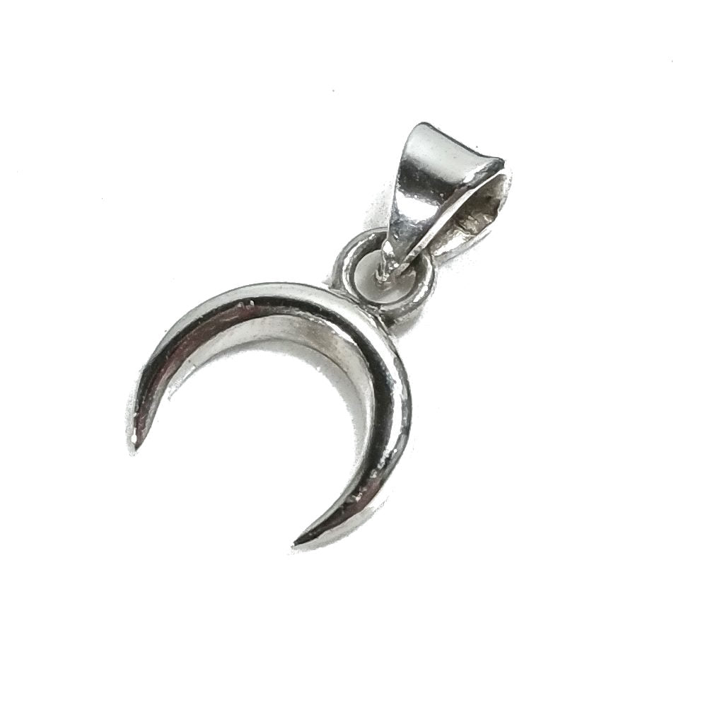 Ciondolo in argento 925 Ciondolo artigianale - MEZZALUNA