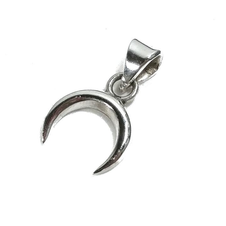 Ciondolo in argento 925 Ciondolo artigianale - MEZZALUNA