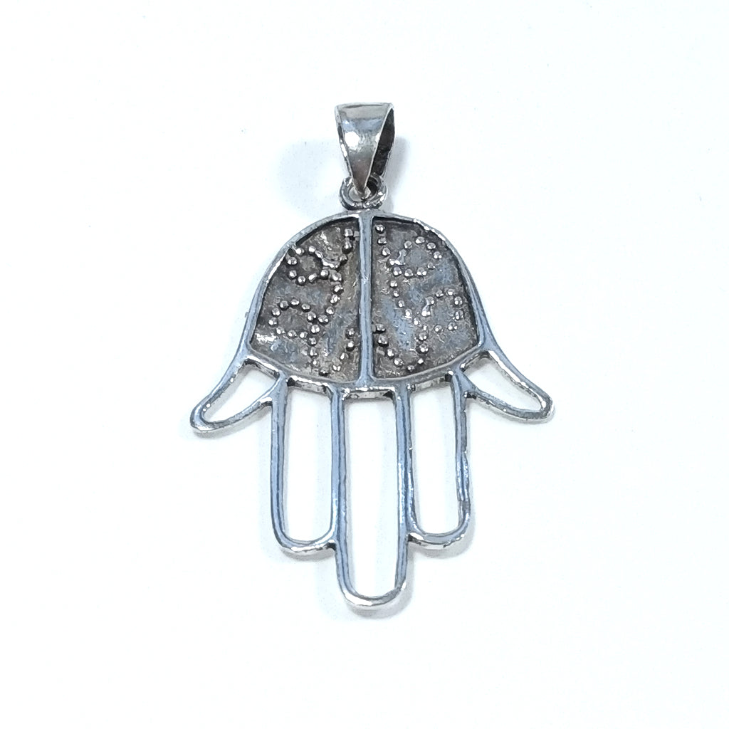Ciondolo in argento 925 con mano di Fatima - CHITRADA