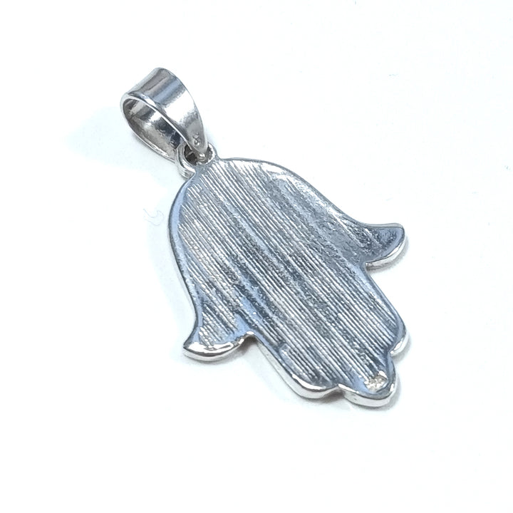 Ciondolo etnico in argento 925 mano di Fatima - ANSAR