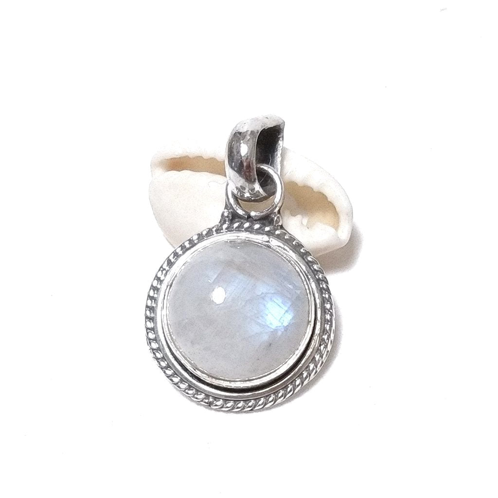 CIONDOLO pietra di luna - argento 925 | Gioielli in argento
