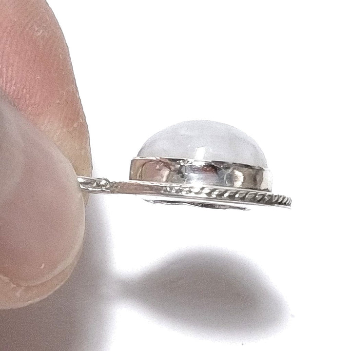 CIONDOLO pietra di luna - argento 925 | Gioielli in argento