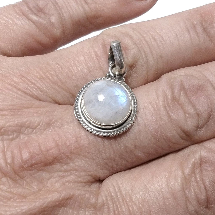 CIONDOLO pietra di luna - argento 925 | Gioielli in argento
