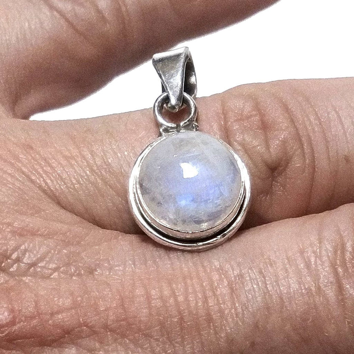 CIONDOLO pietra di luna - argento 925 | Gioielli in argento