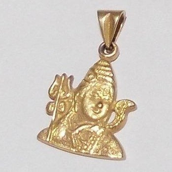 Ciondolo Shiva in oro 18 carati