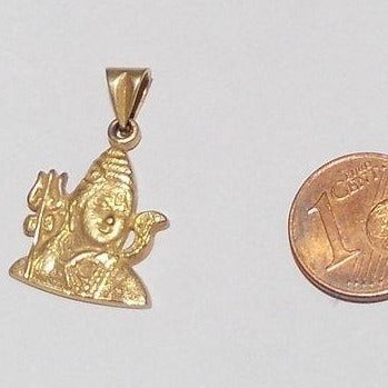 Shiva pendant in 18k gold - AJEYA