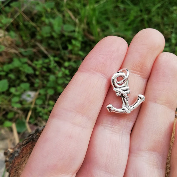 Ciondolo TANVI in argento 925 Ciondolo artigianale ANCORA