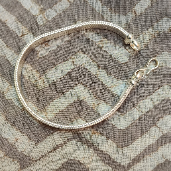 Bracciale argento 925 SNAKE PIATTO - NANDI