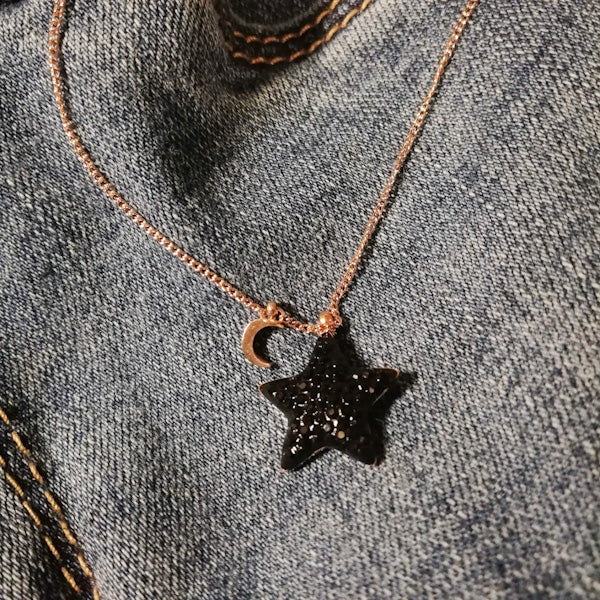 COLLANA KYLE collana con stella in acciaio 316 L Chirurgico