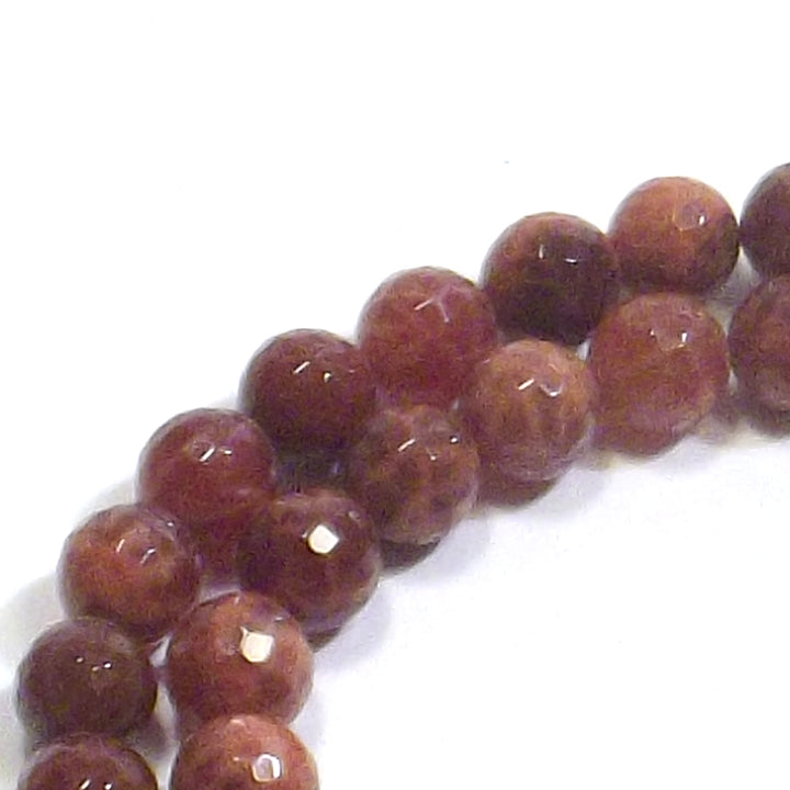 JEWELRY | NECKLACE with stone - Faceted fire agate and silver