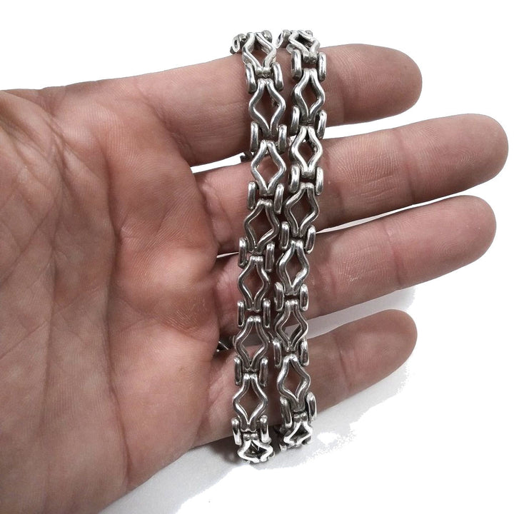 GIROCOLLO in argento 925 | GIOIELLO contemporaneo | Collana argento