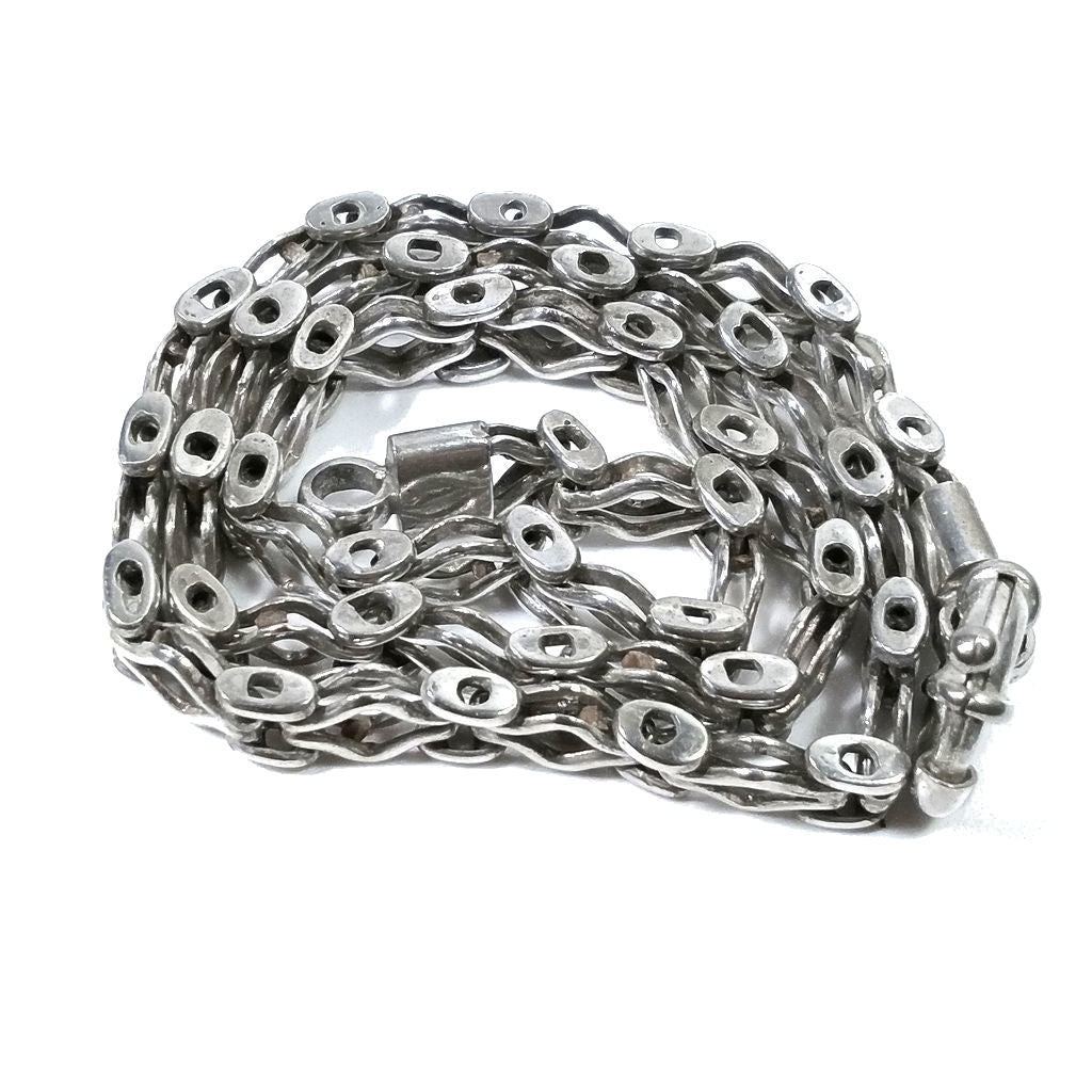 GIROCOLLO in argento 925 | GIOIELLO contemporaneo | Collana argento