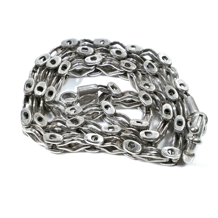 GIROCOLLO in argento 925 | GIOIELLO contemporaneo | Collana argento