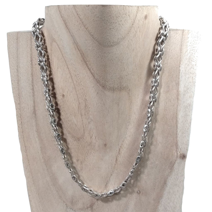 GIROCOLLO in argento 925 | GIOIELLO contemporaneo | Collana argento