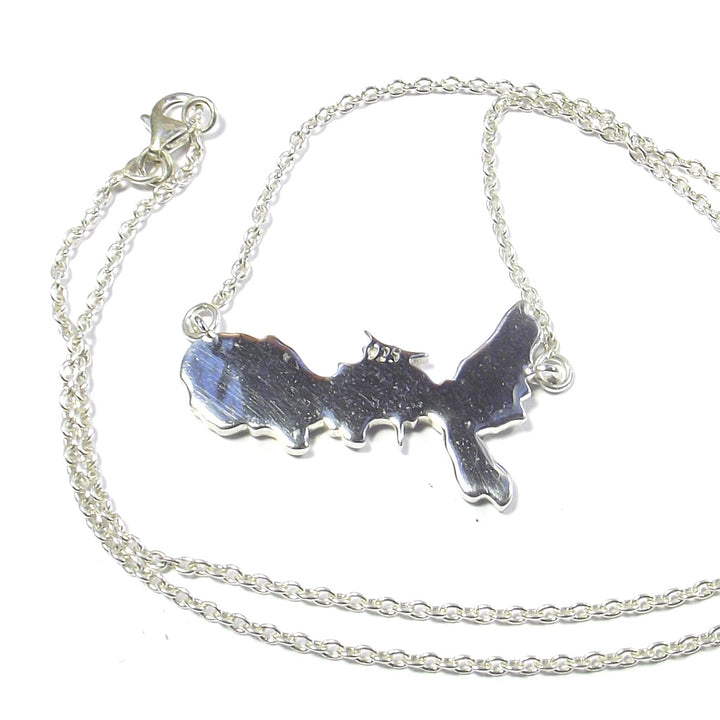 Collana Isola d'Elba in argento 925 grande - Elba a porter