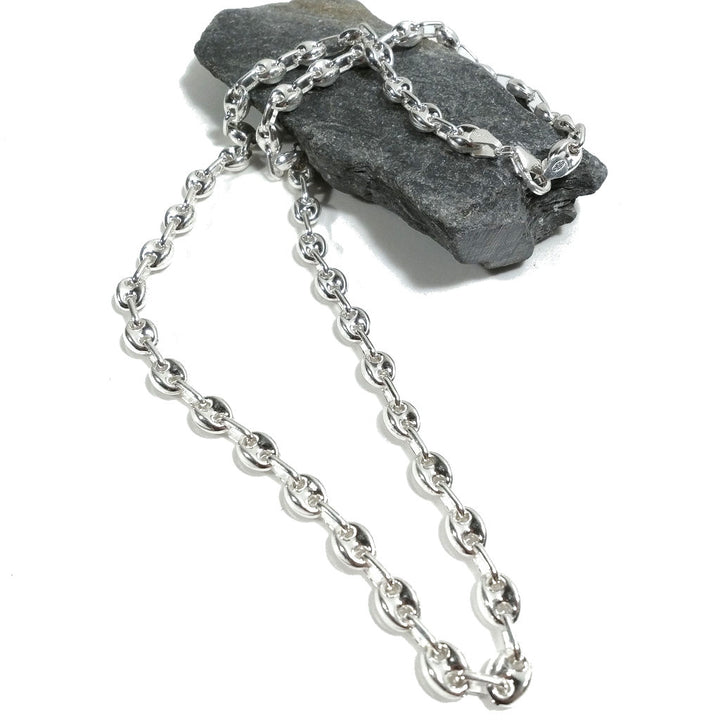 COLLANA in argento 925 maglia marina | Catena ANCORA | GIOIELLI IN ARGENTO