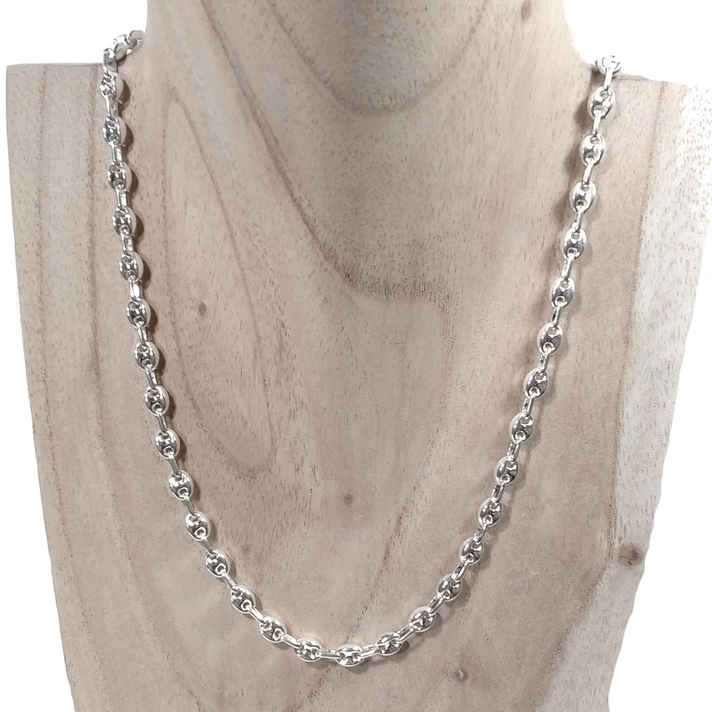 COLLANA in argento 925 maglia marina | Catena ANCORA | GIOIELLI IN ARGENTO