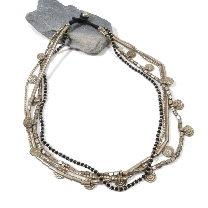 Girocollo | Collana artigianale in ottone Collana ETNICA | COLLANE IN OTTONE