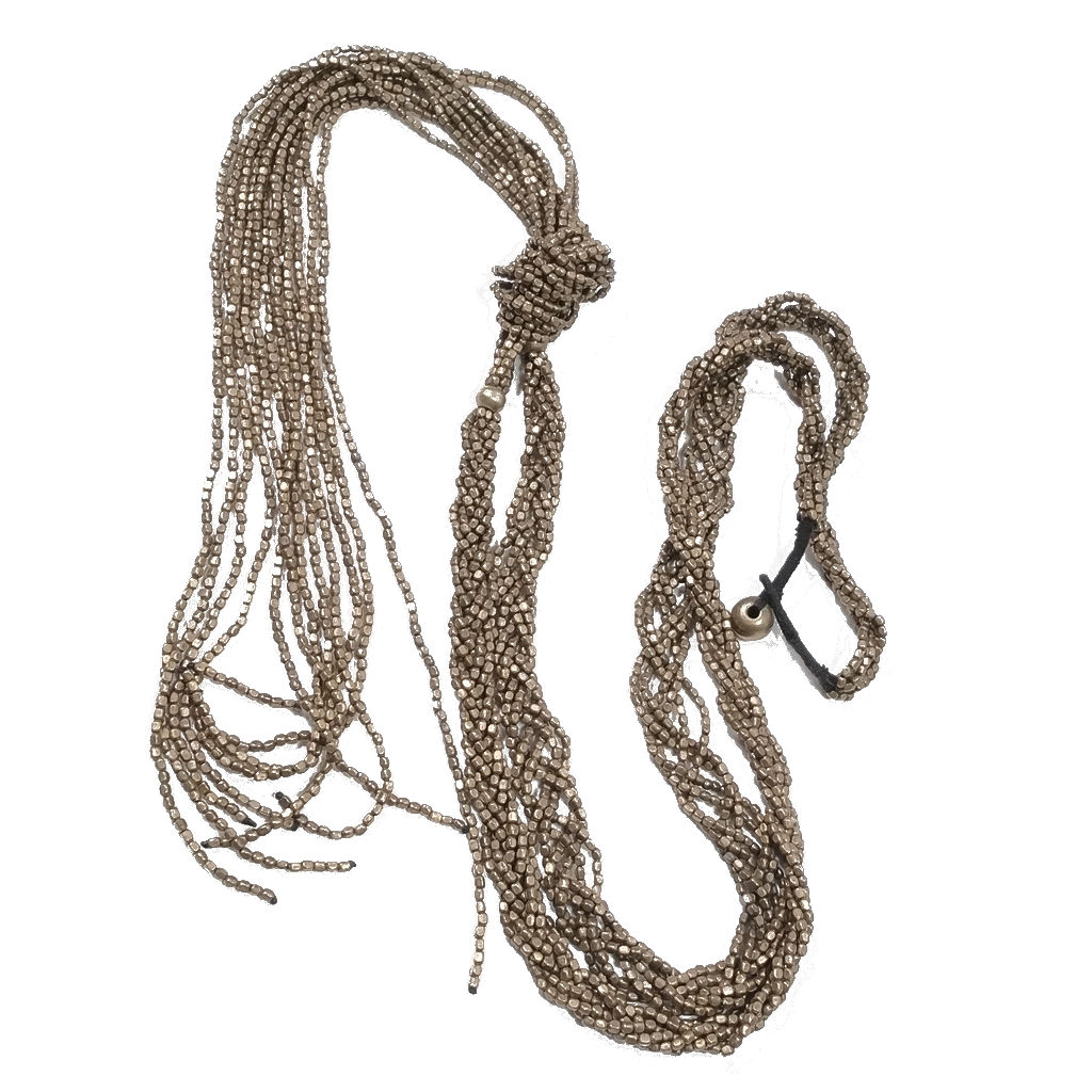 Collana lunga artigianale in ottone Collana ETNICA | COLLANE IN OTTONE