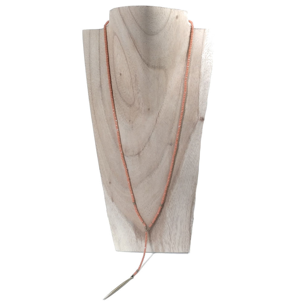 Collana lunga artigianale in ottone Collana ETNICA | COLLANE IN OTTONE