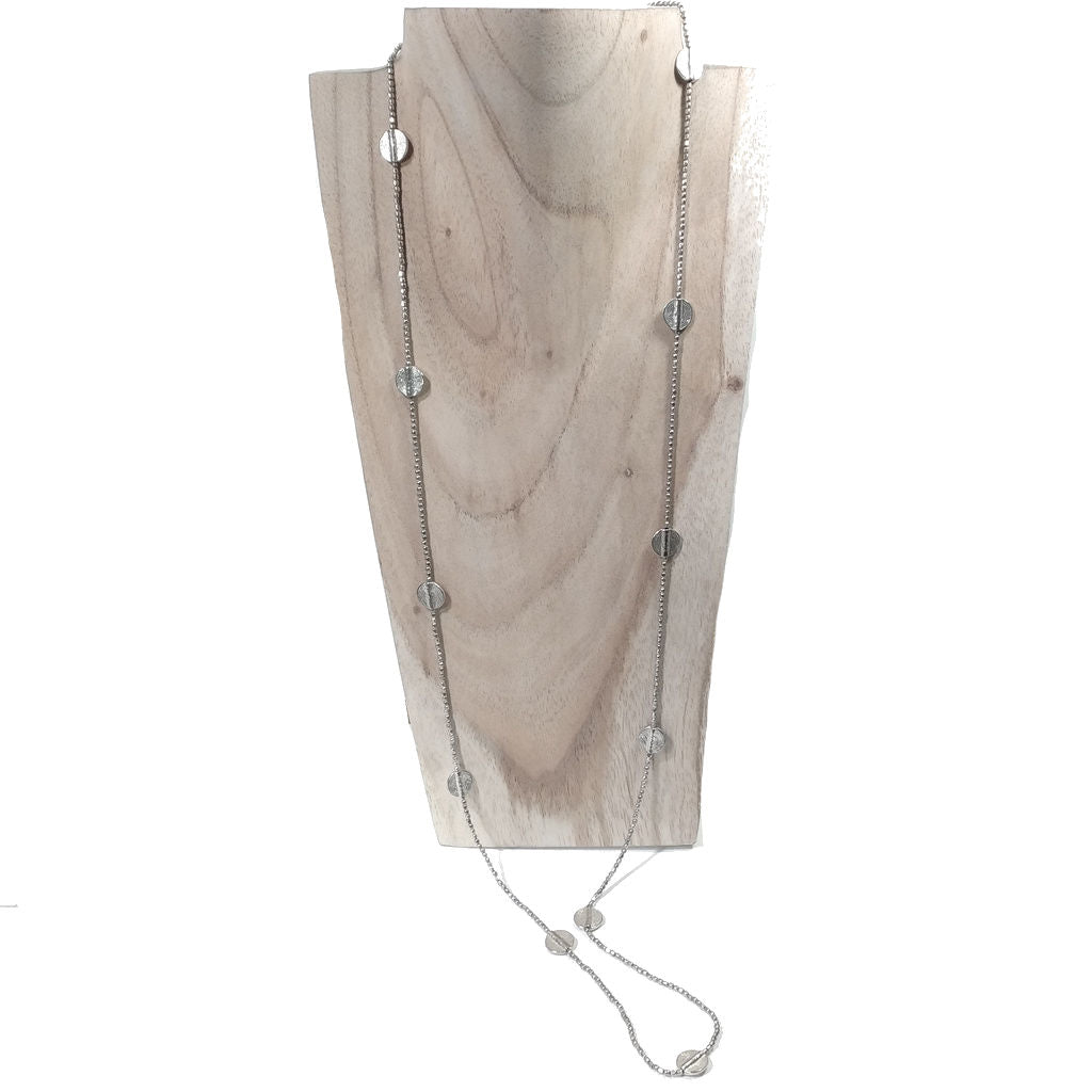 Collana lunga artigianale in ottone Collana ETNICA | COLLANE IN OTTONE