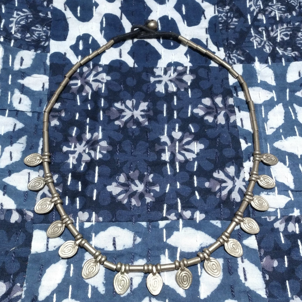 Collana choker artigianale in ottone Collana ETNICA | COLLANE IN OTTONE