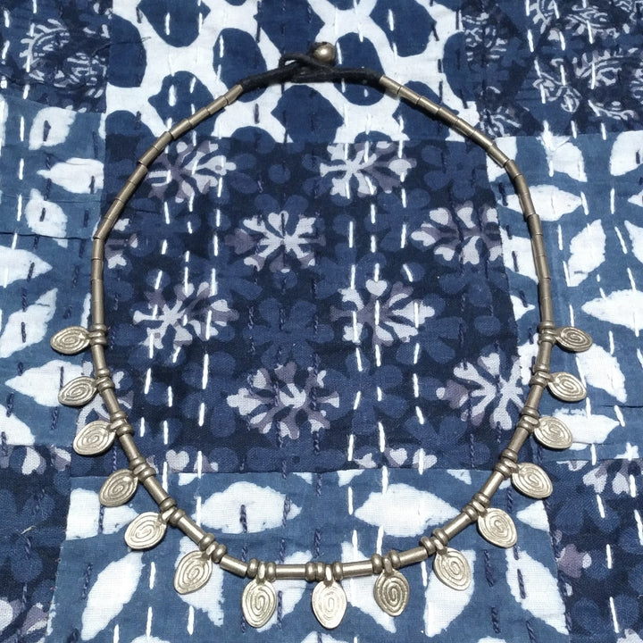 Collana choker artigianale in ottone Collana ETNICA | COLLANE IN OTTONE