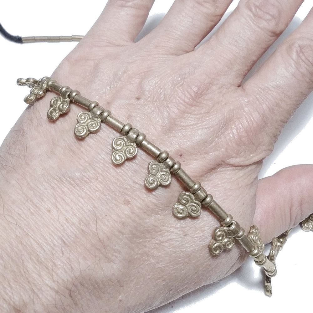 Collana choker artigianale in ottone Collana ETNICA | COLLANE IN OTTONE