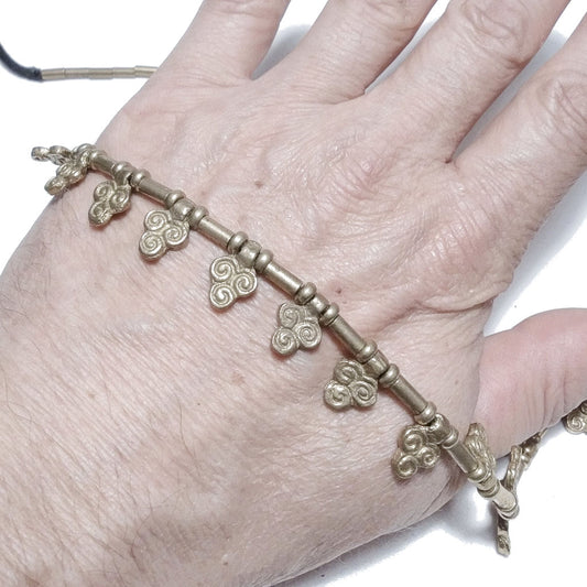 Collana choker artigianale in ottone Collana ETNICA | COLLANE IN OTTONE