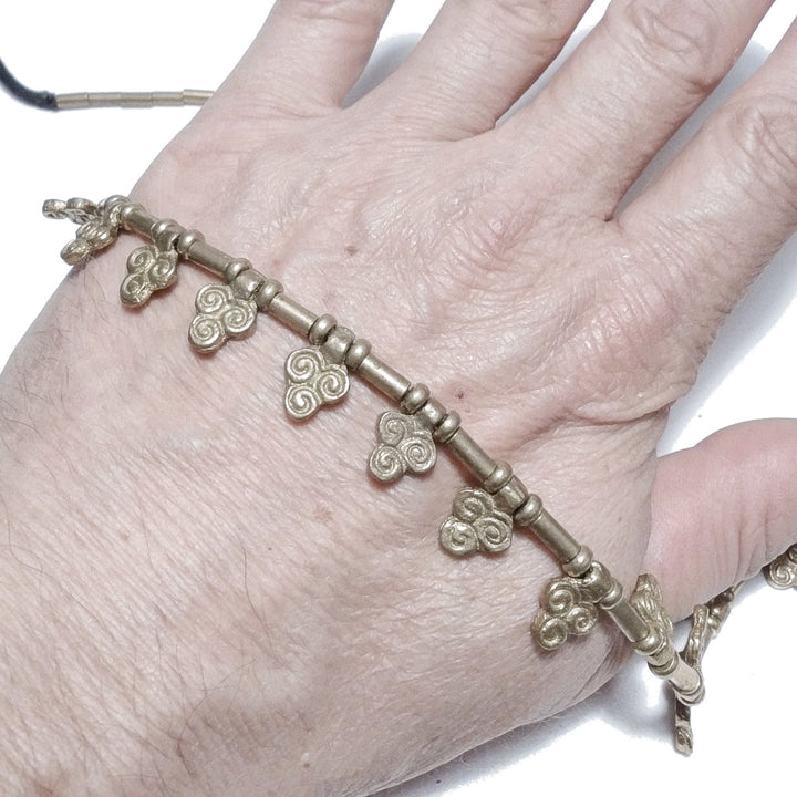 Collana choker artigianale in ottone Collana ETNICA | COLLANE IN OTTONE