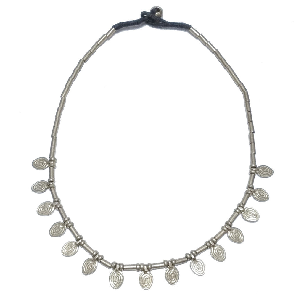 Collana choker artigianale in ottone Collana ETNICA | COLLANE IN OTTONE