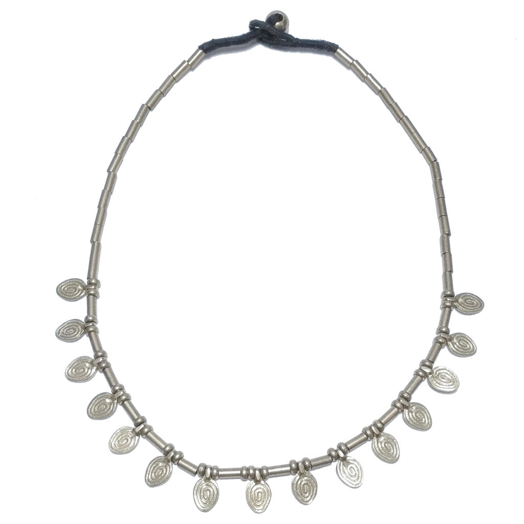 Collana choker artigianale in ottone Collana ETNICA | COLLANE IN OTTONE