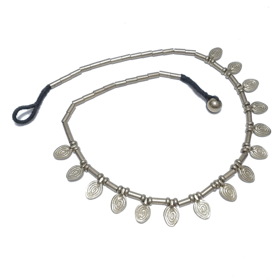 Collana choker artigianale in ottone Collana ETNICA | COLLANE IN OTTONE