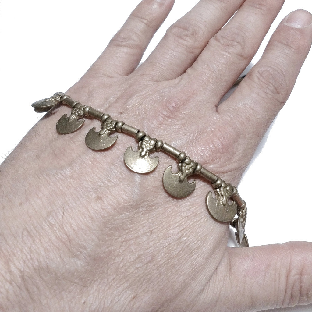 Collana choker artigianale in ottone Collana ETNICA | COLLANE IN OTTONE