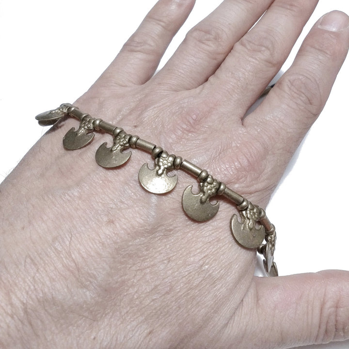 Collana choker artigianale in ottone Collana ETNICA | COLLANE IN OTTONE