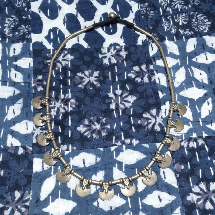 Collana choker artigianale in ottone Collana ETNICA | COLLANE IN OTTONE