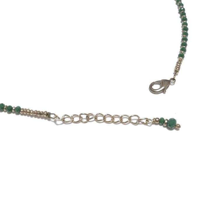 Collana choker girocollo artigianale in ottone - MULADI