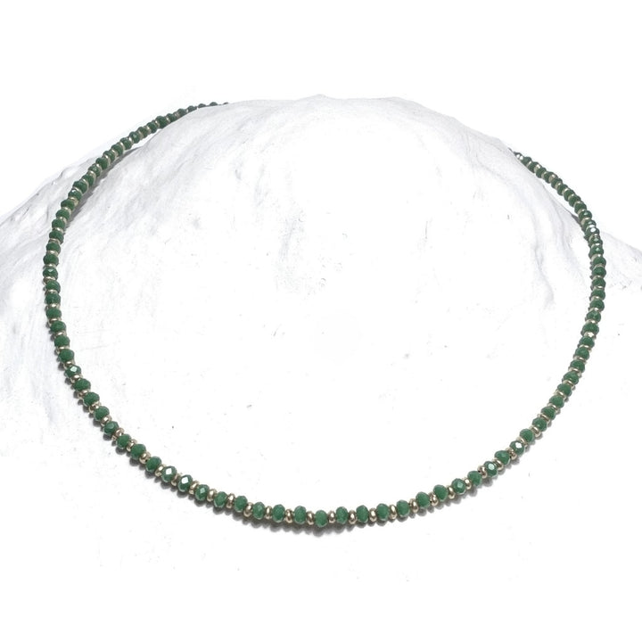 Collana choker girocollo artigianale in ottone - MULADI