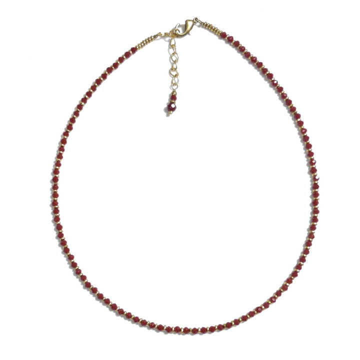 Collana choker girocollo artigianale in ottone - MULADI