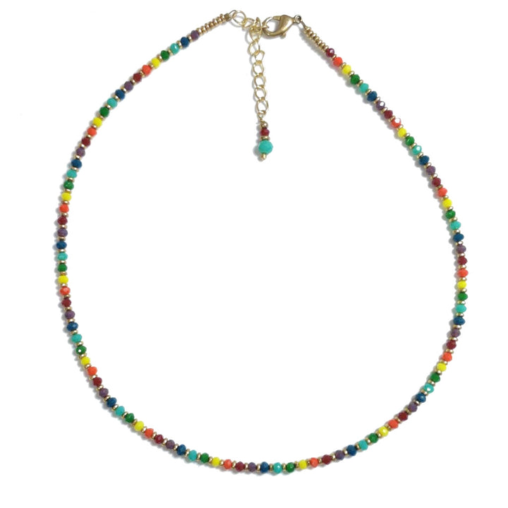 Collana choker girocollo artigianale in ottone - MULADI